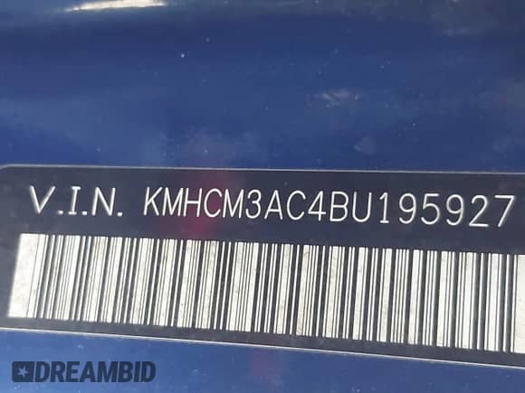 2011 Hyundai Accent GS с VIN KMHCM3AC4BU195927, выставлен на аукционе IAAI как лот 43377618 с пробегом 55 933 миль миль и . История ставок и продаж доступна на DreamBid. Изображение 9.