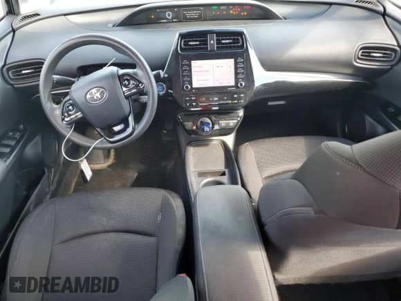 2021 Toyota Prius Limited with VIN JTDKAMFU1M3131529, listed as a Copart auction lot 81102535 with 123,609 mi miles and Non repairable. Bid and sale history available at DreamBid. Image 8.