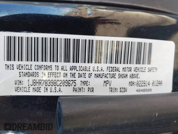 2008 Jeep Grand Cherokee SRT-8 с VIN 1J8HR78398C209675, выставлен на аукционе IAAI как лот 43279358 с пробегом 155 740 миль миль и . История ставок и продаж доступна на DreamBid. Изображение 9.