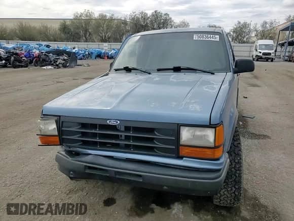1991 Ford Explorer Eddie Bauer with VIN 1FMCU24X2MUB51873, listed as a Copart auction lot 50836445 with 20,297 mi miles and Salvage title. Bid and sale history available at DreamBid. Image 11.