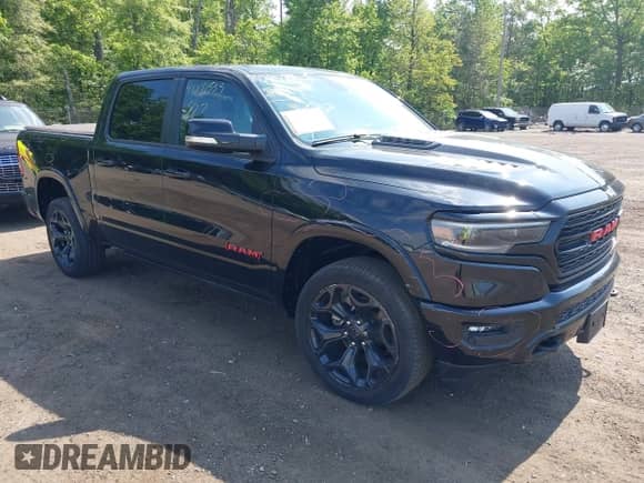 2022 Ram 1500 Limited z VIN 1C6SRFHT5NN311005, wystawiony jako IAAI lot #42213627 z przebiegiem 16 450 mil mil oraz . Historia ofert i sprzedaży dostępna na DreamBid. Obrazek 1.