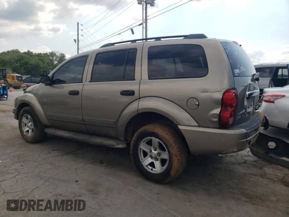 2004 Dodge Durango SLT with VIN 1D4HD48NX4F164411, listed as a Copart auction lot 67123565 with 280,955 mi miles and Salvage title. Bid and sale history available at DreamBid. Image 2.