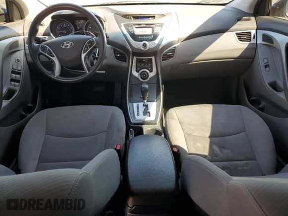 2012 Hyundai Elantra GLS with VIN KMHDH4AE7CU454640, listed as a Copart auction lot 82335265 with 86,367 mi miles and Salvage title. Bid and sale history available at DreamBid. Image 8.