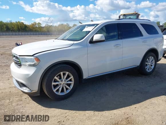 2014 Dodge Durango SXT with VIN 1C4RDHAG6EC266778, listed as a IAAI auction lot 43356040 with 148,801 mi miles and . Bid and sale history available at DreamBid. Image 2.
