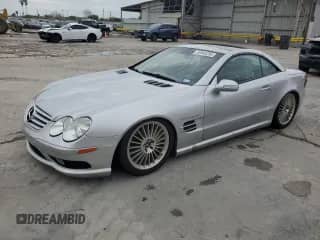 2003 Mercedes-Benz SL 55/63 AMG with VIN WDBSK74F13F041389, listed as a Copart auction lot 50943295 with 84,176 mi miles and Clean title. Bid and sale history available at DreamBid. Image 1.