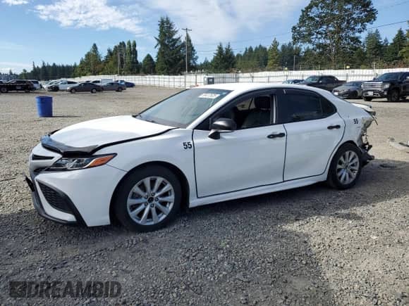 2023 Toyota Camry Hybrid SE with VIN 4T1T31AK6PU050541, listed as a Copart auction lot 69412635 with 114,982 mi miles and Salvage title. Bid and sale history available at DreamBid. Image 1.
