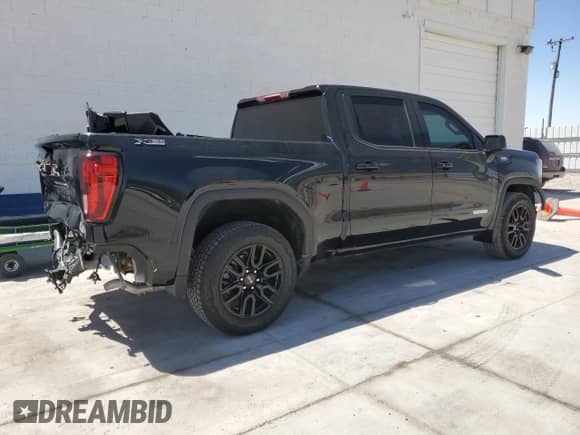 2024 GMC Sierra 1500 Elevation with VIN 3GTUUCE81RG263497, listed as a Copart auction lot 67283335 with 21,950 mi miles and Salvage title. Bid and sale history available at DreamBid. Image 3.