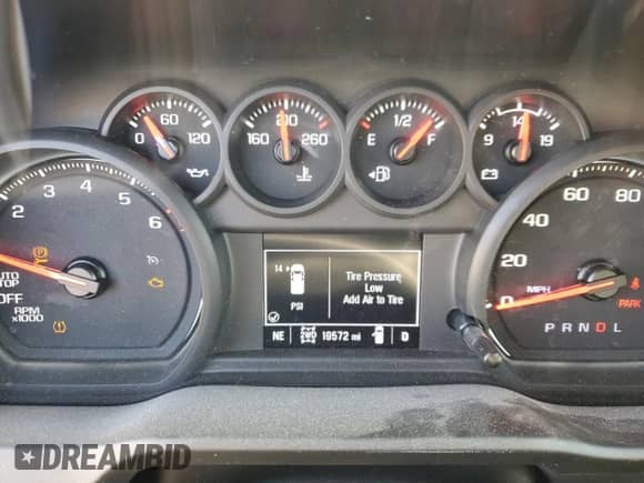 2022 Chevrolet Silverado 1500 Custom с VIN 1GCPDBEK5NZ533683, выставлен на аукционе Copart как лот 48718943 с пробегом 19 572 миль миль и Списание • Salvage title. История ставок и продаж доступна на DreamBid. Изображение 9.