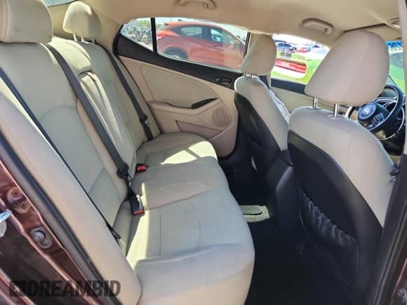 2015 Kia Optima LX with VIN 5XXGM4A72FG378981, listed as a Copart auction lot 81263895 with 122,587 mi miles and Salvage title. Bid and sale history available at DreamBid. Image 10.