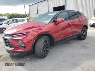 2024 Chevrolet Blazer RS with VIN 3GNKBERS0RS210714, listed as a Copart auction lot 60377765 with 15,915 mi miles and Non repairable. Bid and sale history available at DreamBid. Image 1.