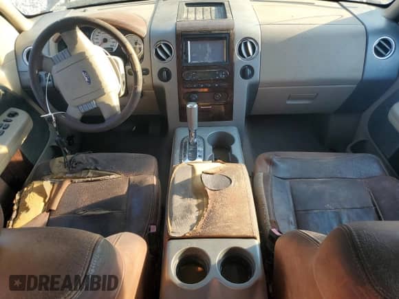 2007 Ford F-150 XLT with VIN 1FTPW14V57KB55795, listed as a Copart auction lot 81300665 with 155,648 mi miles and Salvage title. Bid and sale history available at DreamBid. Image 8.