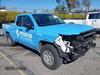 2024 Nissan Frontier S with VIN 1N6ED1CL3RN633594, listed as a IAAI auction lot 41743400 with 23,166 mi miles and . Bid and sale history available at DreamBid. Image 1.