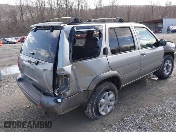 2001 Nissan Pathfinder LE z VIN JN8DR09Y91W600597, wystawiony jako IAAI lot #41612126 z przebiegiem 248 101 mil mil oraz . Historia ofert i sprzedaży dostępna na DreamBid. Obrazek 4.