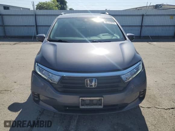 2022 Honda Odyssey Elite z VIN 5FNRL6H96NB023828, wystawiony jako Copart lot #68131675 z przebiegiem 83 091 mil mil oraz Szkoda całkowita • Salvage title. Historia ofert i sprzedaży dostępna na DreamBid. Obrazek 5.