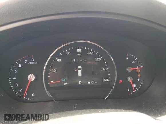 2018 Kia Sorento EX with VIN 5XYPH4A16JG386912, listed as a Copart auction lot 57889815 with 88,701 mi miles and Clean title. Bid and sale history available at DreamBid. Image 9.