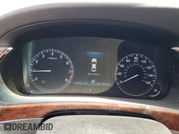 2015 Hyundai Equus Signature с VIN KMHGH4JH2FU094561, выставлен на аукционе Copart как лот 85755165 с пробегом 97 411 миль миль и Списание • Salvage title. История ставок и продаж доступна на DreamBid. Изображение 9.