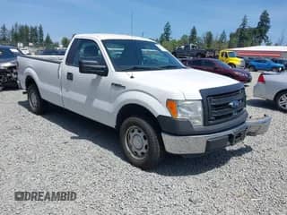 2014 Ford F-150 XL z VIN 1FTMF1CM7EKG24880, wystawiony jako IAAI lot #42454453 z przebiegiem 165 099 mil mil oraz . Historia ofert i sprzedaży dostępna na DreamBid. Obrazek 1.