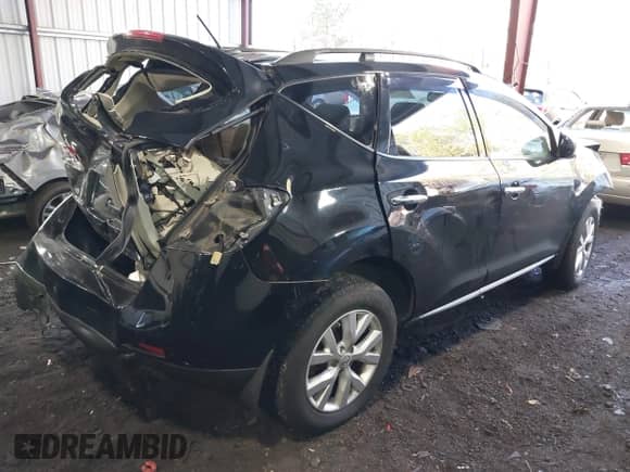 2014 Nissan Murano S with VIN JN8AZ1MW3EW510088, listed as a IAAI auction lot 41526893 with 193,364 mi miles and . Bid and sale history available at DreamBid. Image 4.
