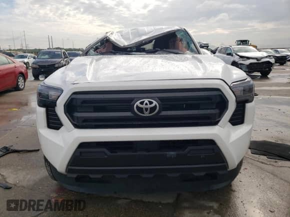 2024 Toyota Tacoma SR with VIN 3TYKD5HN5RT010399, listed as a Copart auction lot 65425115 with Not provided miles and Salvage title. Bid and sale history available at DreamBid. Image 5.