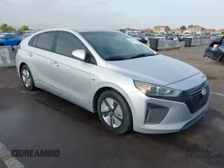 2019 Hyundai Ioniq Blue with VIN KMHC65LC6KU113313, listed as a IAAI auction lot 43243334 with 165,681 mi miles and . Bid and sale history available at DreamBid. Image 1.