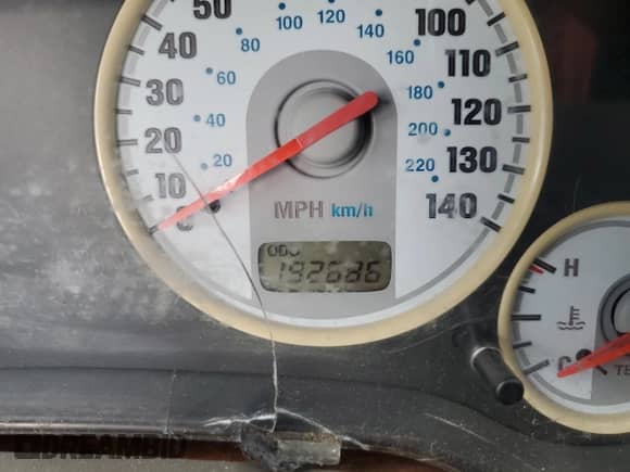 2004 Dodge Stratus SXT with VIN 4B3AG42GX4E048907, listed as a Copart auction lot 73517854 with 192,686 mi miles and Salvage title. Bid and sale history available at DreamBid. Image 9.