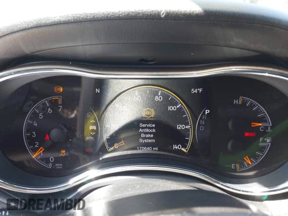 2017 Jeep Grand Cherokee Overland with VIN 1C4RJFCG0HC602990, listed as a IAAI auction lot 41998539 with 170,640 mi miles and . Bid and sale history available at DreamBid. Image 7.