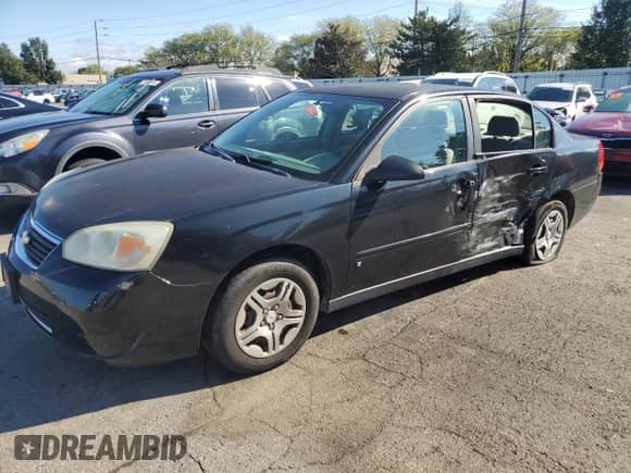 2006 Chevrolet Malibu 1LS z VIN 1G1ZS51F86F295204, wystawiony jako Copart lot #73677164 z przebiegiem 112 998 mil mil oraz Szkoda całkowita • Salvage title. Historia ofert i sprzedaży dostępna na DreamBid. Obrazek 1.