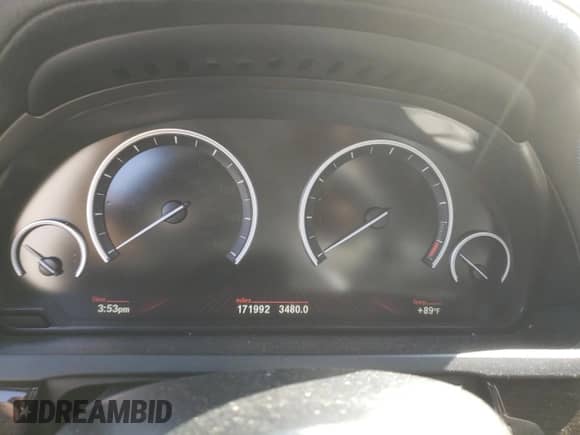 2012 BMW 7 Series 750i with VIN WBAKA8C59CDX01027, listed as a Copart auction lot 57881955 with 171,992 mi miles and Clean title. Bid and sale history available at DreamBid. Image 9.