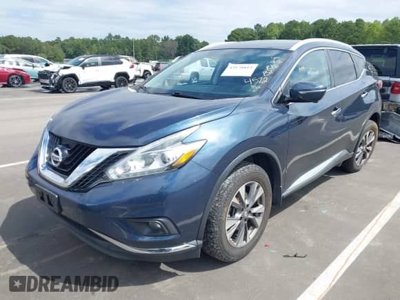 2015 Nissan Murano Platinum с VIN 5N1AZ2MH8FN284572, выставлен на аукционе IAAI как лот 43170815 с пробегом 131 153 миль миль и . История ставок и продаж доступна на DreamBid. Изображение 2.
