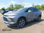 2024 Chevrolet Blazer LT with VIN 3GNKBCR48RS264963, listed as a IAAI auction lot 42436414 with 11,284 mi miles and . Bid and sale history available at DreamBid. Image 2.