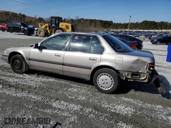 1991 Honda Accord LX z VIN JHMCB765XMC099044, wystawiony jako Copart lot #42520935 z przebiegiem 165 870 mil mil oraz Szkoda całkowita • Salvage title. Historia ofert i sprzedaży dostępna na DreamBid. Obrazek 2.
