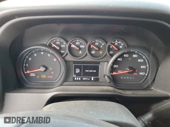 2024 Chevrolet Silverado 2500HD Work Truck with VIN 1GC4YLE79RF221902, listed as a Copart auction lot 54426855 with 26,974 mi miles and Salvage title. Bid and sale history available at DreamBid. Image 9.