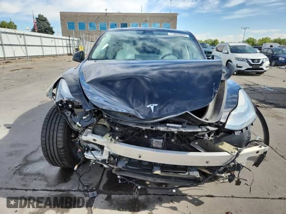 2021 Tesla Model Y Long Range with VIN 5YJYGDEE4MF130140, listed as a Copart auction lot 71863465 with 76,863 mi miles and Salvage title. Bid and sale history available at DreamBid. Image 5.