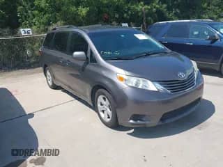 2016 Toyota Sienna LE AAS with VIN 5TDKK3DC8GS694887, listed as a IAAI auction lot 42698112 with 177,020 mi miles and . Bid and sale history available at DreamBid. Image 1.