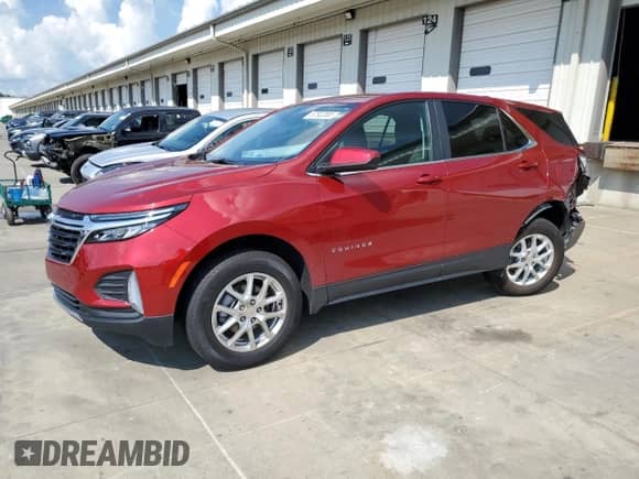2022 Chevrolet Equinox LT с VIN 3GNAXKEV8NL146440, выставлен на аукционе Copart как лот 67922885 с пробегом 17 296 миль миль и Списание • Salvage title. История ставок и продаж доступна на DreamBid. Изображение 1.