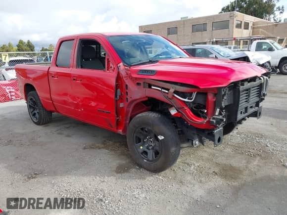 2022 Ram 1500 Big Horn с VIN 1C6RREBG3NN350311, выставлен на аукционе IAAI как лот 43188898 с пробегом 37 866 миль миль и . История ставок и продаж доступна на DreamBid. Изображение 1.