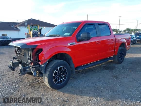 2019 Ford F-150 XL with VIN 1FTEW1E50KFC43094, listed as a IAAI auction lot 43182424 with 71,865 mi miles and . Bid and sale history available at DreamBid. Image 2.