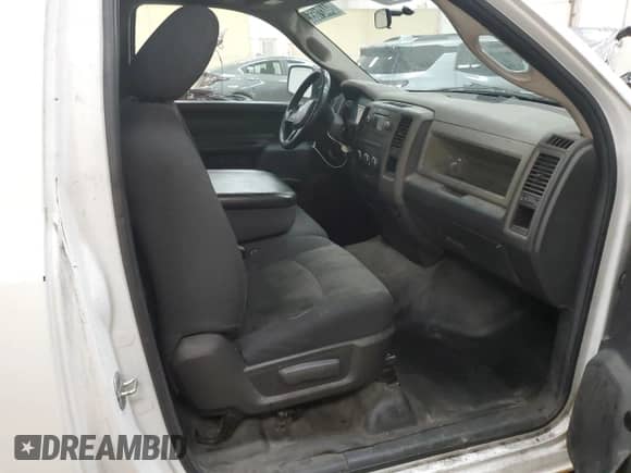 2012 Ram 1500 ST with VIN 3C6JD6DK7CG141839, listed as a Copart auction lot 84421655 with 34,886 mi miles and Clean title. Bid and sale history available at DreamBid. Image 10.