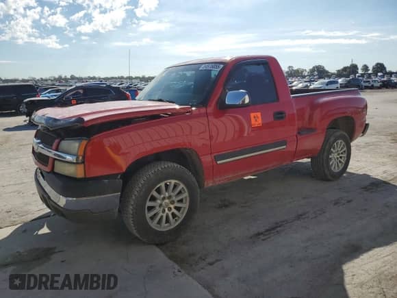 2003 Chevrolet Silverado 1500 LS z VIN 1GCEK14T93Z328513, wystawiony jako Copart lot #84976055 z przebiegiem 148 602 mil mil oraz Szkoda całkowita • Salvage title. Historia ofert i sprzedaży dostępna na DreamBid. Obrazek 1.