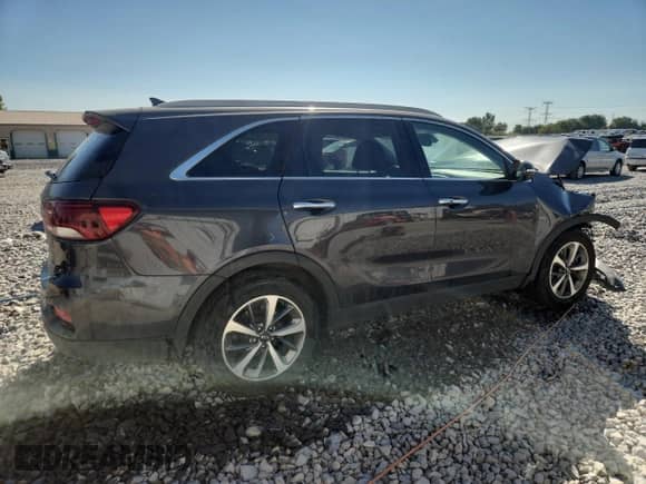 2019 Kia Sorento EX Sport with VIN 5XYPH4A54KG465841, listed as a Copart auction lot 71737885 with 137,399 mi miles and Salvage title. Bid and sale history available at DreamBid. Image 3.