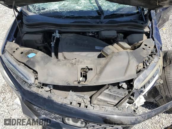 2019 Honda Passport Touring with VIN 5FNYF7H92KB008344, listed as a Copart auction lot 54093855 with 46,517 mi miles and Salvage title. Bid and sale history available at DreamBid. Image 12.