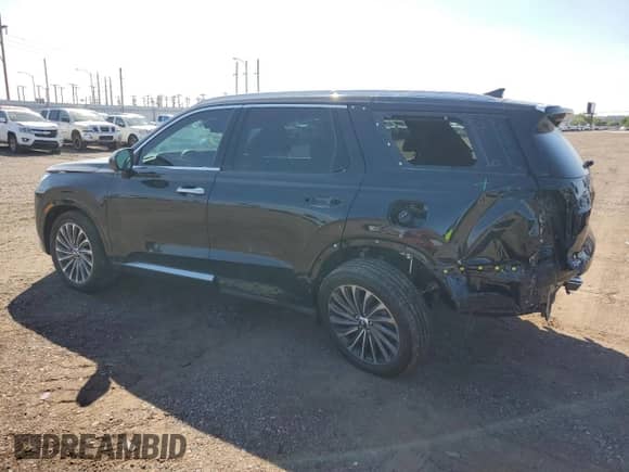 2024 Hyundai Palisade Calligraphy с VIN KM8R74GE0RU799243, выставлен на аукционе Copart как лот 81149175 с пробегом 8 855 миль миль и Списание • Salvage title. История ставок и продаж доступна на DreamBid. Изображение 2.