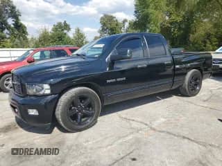 2005 Dodge 1500 SLT with VIN 1D3HA18DX5J521006, listed as a Copart auction lot 84791675 with 189,224 mi miles and Salvage title. Bid and sale history available at DreamBid. Image 1.