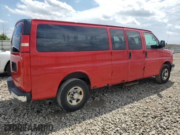 2008 Chevrolet Express Passenger с VIN 1GAHG39K181223926, выставлен на аукционе Copart как лот 61800025 с пробегом 121 574 миль миль и Чистый • Clean title. История ставок и продаж доступна на DreamBid. Изображение 3.