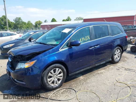 2016 Honda Odyssey EX with VIN 5FNRL5H43GB116937, listed as a IAAI auction lot 42834856 with 130,458 mi miles and . Bid and sale history available at DreamBid. Image 17.