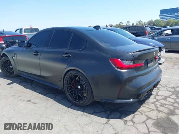 2022 BMW M3 Competition z VIN WBS33AY00NFL61191, wystawiony jako IAAI lot #42346992 z przebiegiem 70 885 mil mil oraz . Historia ofert i sprzedaży dostępna na DreamBid. Obrazek 3.