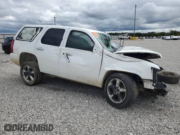 2010 Chevrolet Tahoe LT with VIN 1GNUKBE07AR189668, listed as a Copart auction lot 83973225 with Not provided miles and Salvage title. Bid and sale history available at DreamBid. Image 4.