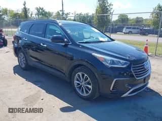 2017 Hyundai Santa Fe SE with VIN KM8SMDHF1HU225217, listed as a IAAI auction lot 43247052 with 69,051 mi miles and . Bid and sale history available at DreamBid. Image 1.