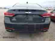 2015 Hyundai Genesis 3.8L z VIN KMHGN4JE3FU028180, wystawiony jako Copart lot #74803134 z przebiegiem Nie podano mil oraz Szkoda całkowita • Salvage title. Historia ofert i sprzedaży dostępna na DreamBid. Obrazek 6.