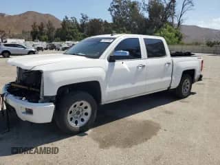 2015 Chevrolet Silverado 1500 LTZ with VIN 3GCUKSEC9FG210305, listed as a Copart auction lot 71231795 with Not provided miles and Salvage title. Bid and sale history available at DreamBid. Image 1.